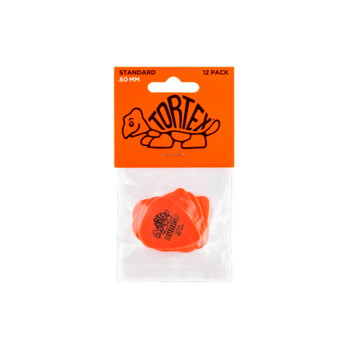 Dunlop Tortex standard 12-pack .60 Dunlop Tortex standard 12-pack .60