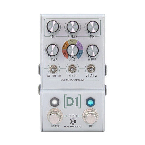Walrus Audio Mako Series D1 v2 high fidelity delay Walrus Audio Mako Series D1 v2 high fidelity delay