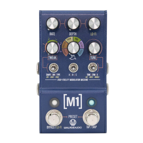 Walrus Audio Mako Series M1 high fidelity modulation machine Walrus Audio Mako Series M1 high fidelity modulation machine