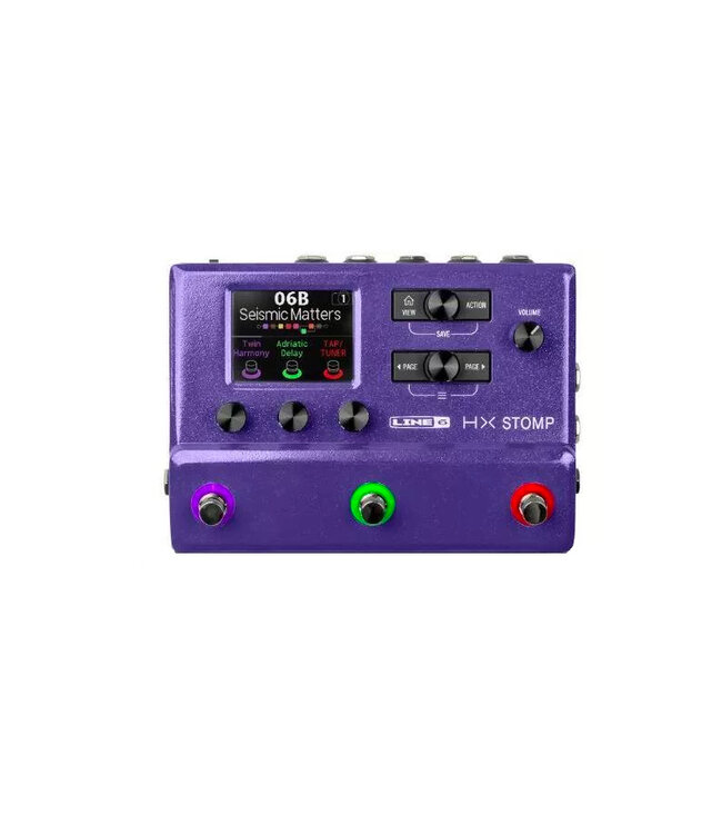 Line 6 HX Stomp Limited Edition Purple - Groove Street 98 guitar shop