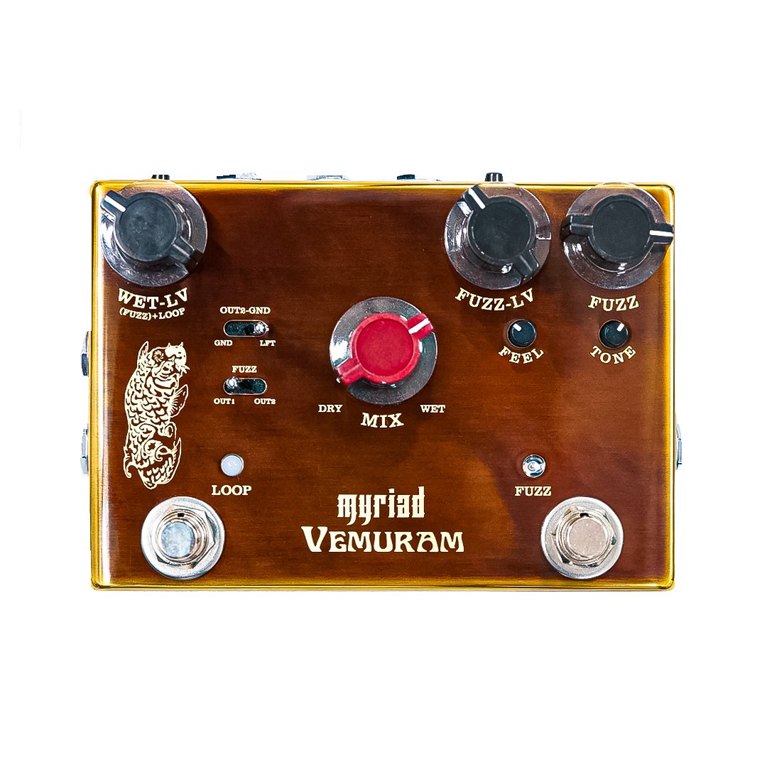 Vemuram Vemuram Myriad fuzz - Groove Street 98 guitar shop