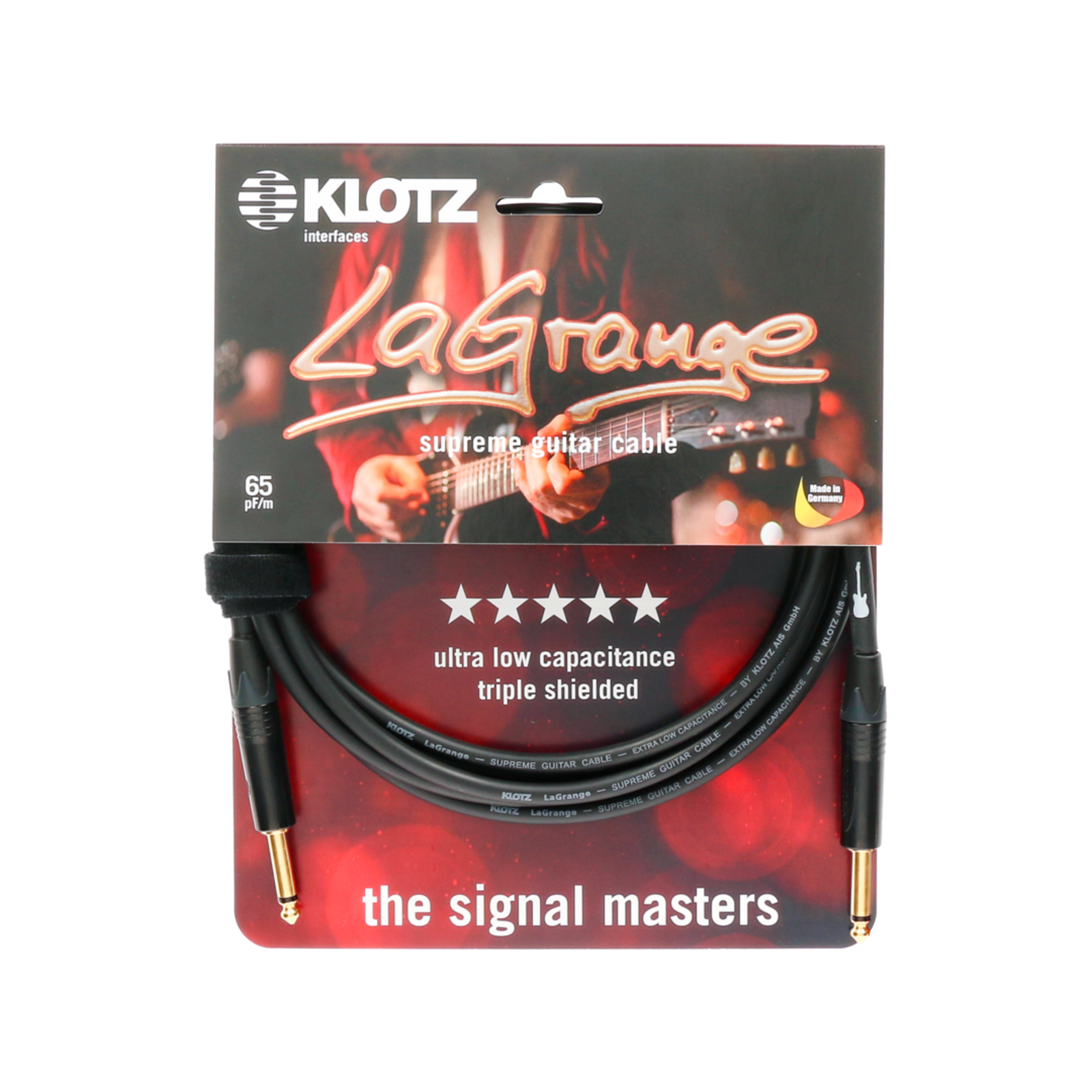 Klotz Klotz La Grange supreme guitar cable 4,5m