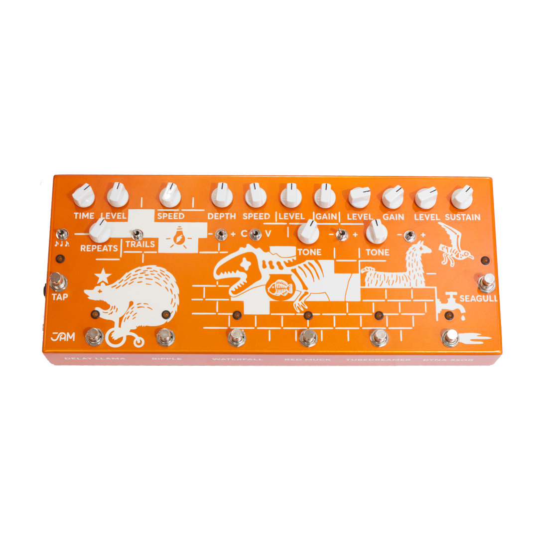 JAM Pink Flow orange sunset limited edition Groove Street 98 Limited