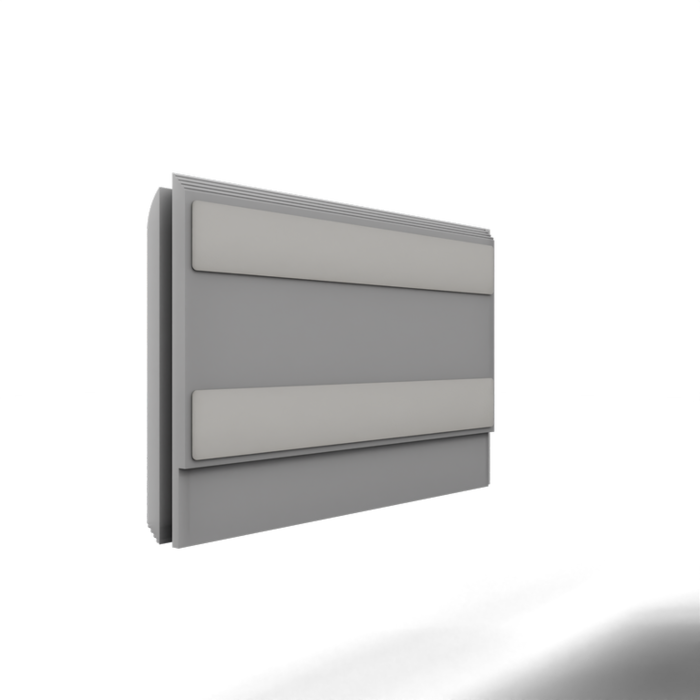 ShockCove® TK2 Plint met kitafwerking (met tapebevestiging)