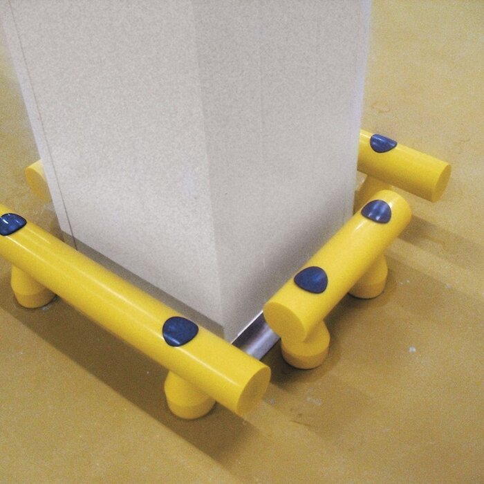 Kunststof aanrijdbeveiliging railing - Voor hoge impact