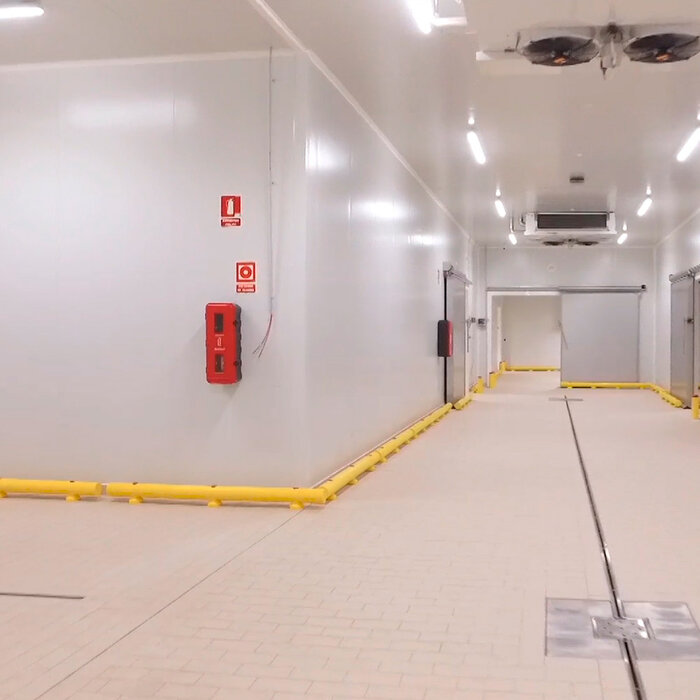 Kunststof aanrijdbeveiliging railing - Voor hoge impact