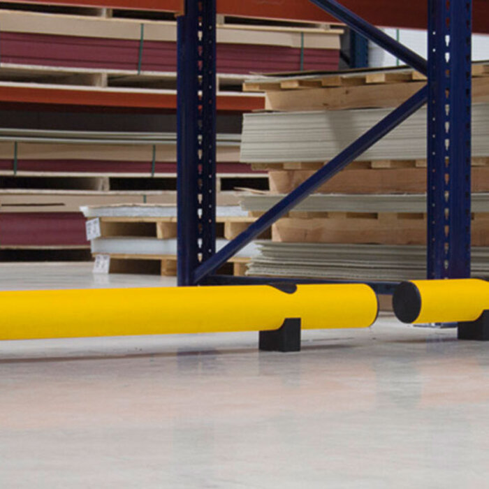 Kunststof aanrijdbeveiliging railing PTH