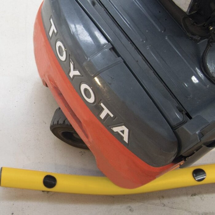 Kunststof aanrijdbeveiliging railing PTH