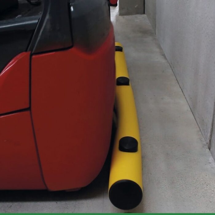 Kunststof aanrijdbeveiliging railing plus PTH