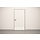 Kunststof deurschopplaat 300 x 900 mm – Slagvast & hygiënisch