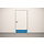 Kunststof deurschopplaat 300 x 900 mm – Slagvast & hygiënisch