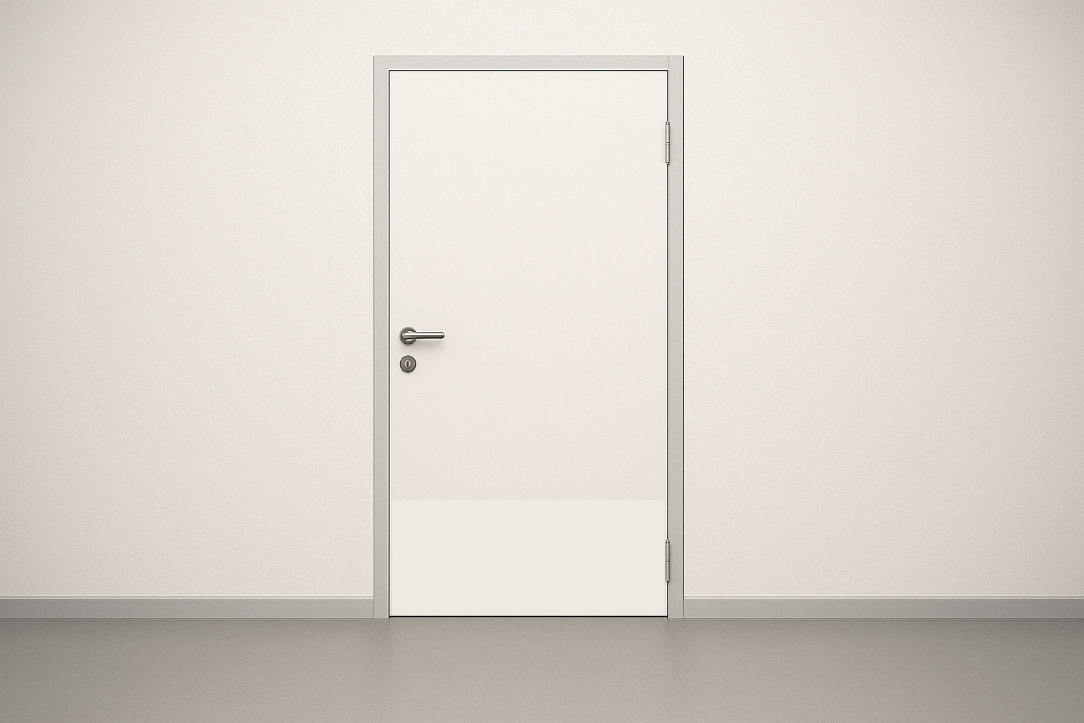 Kunststof deurschopplaat 400 x 900 mm – Slagvast & hygiënisch