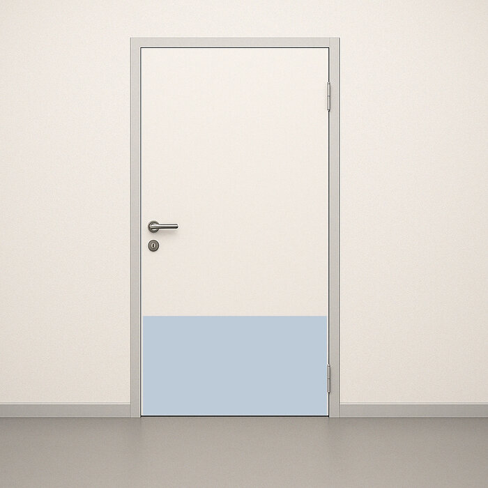 Kunststof deurschopplaat 500 x 900 mm – Slagvast & hygiënisch