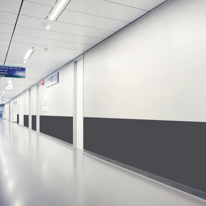 Stootpaneel 3000 x 1300 mm – Slagvaste en hygiënische wandbescherming voor intensief gebruik