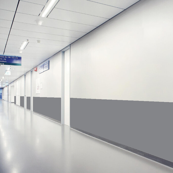 Stootpaneel 3000 x 1300 mm – Slagvaste en hygiënische wandbescherming voor intensief gebruik