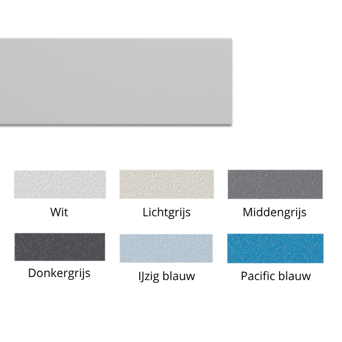 Kunststof stootlijst 300 mm hoog – Wandbescherming met gladde afwerking en blinde verlijming