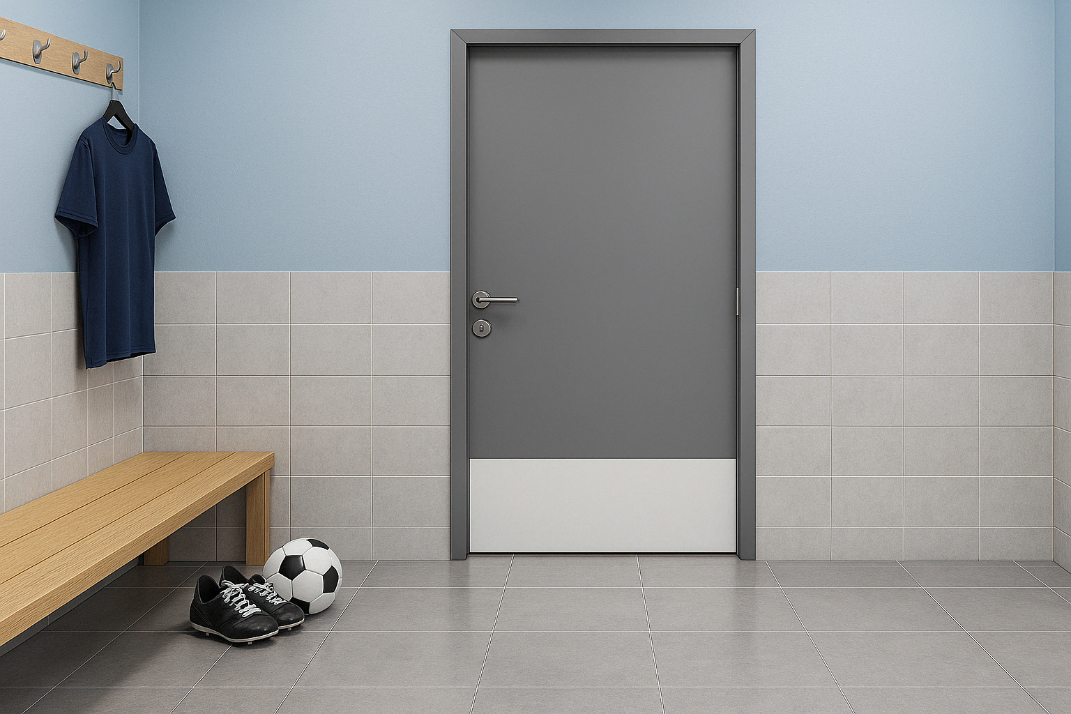 Wat is een deurschopplaat en wanneer heb je die nodig?