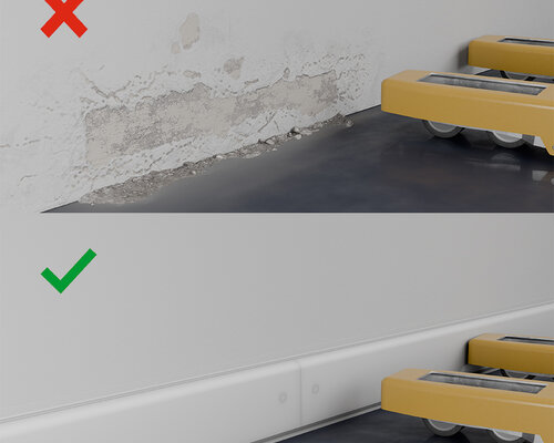 Wat doet een stootplint? Optimale wandbescherming voor elke bedrijfsruimte