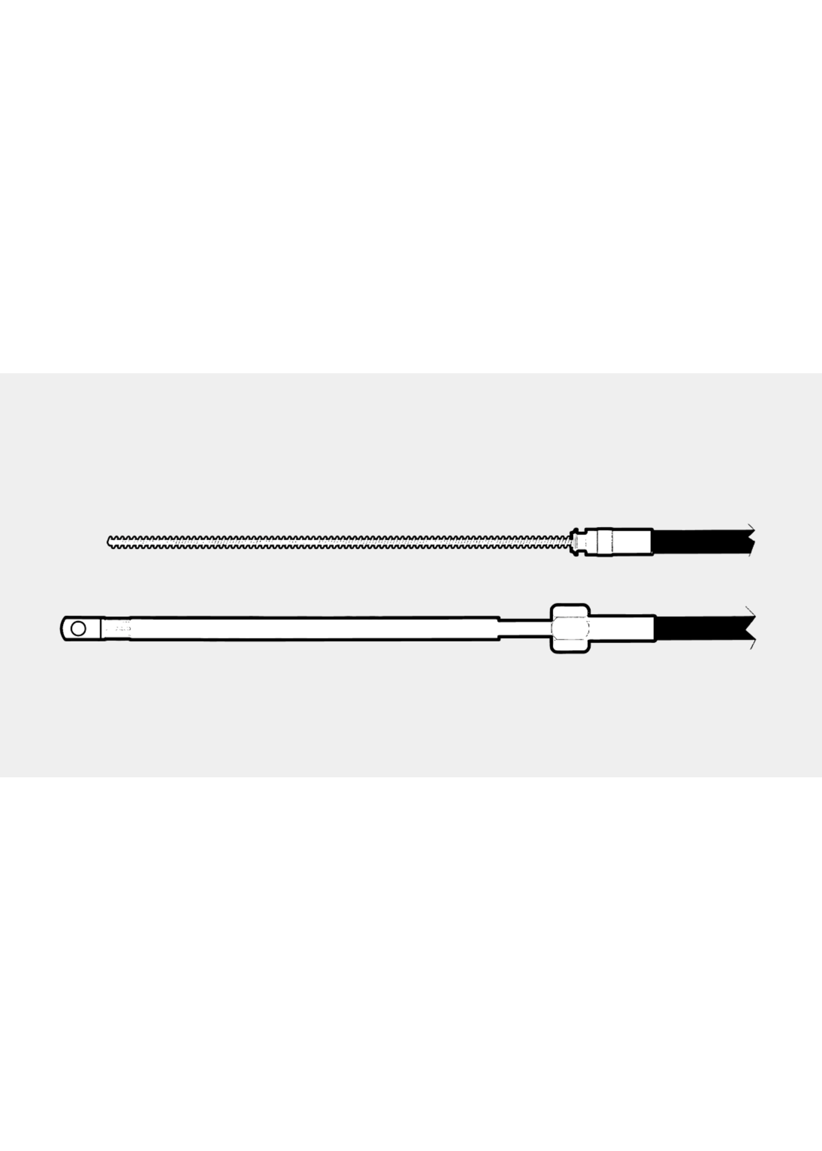 Ultraflex M66 Steering Cable 13 Inch