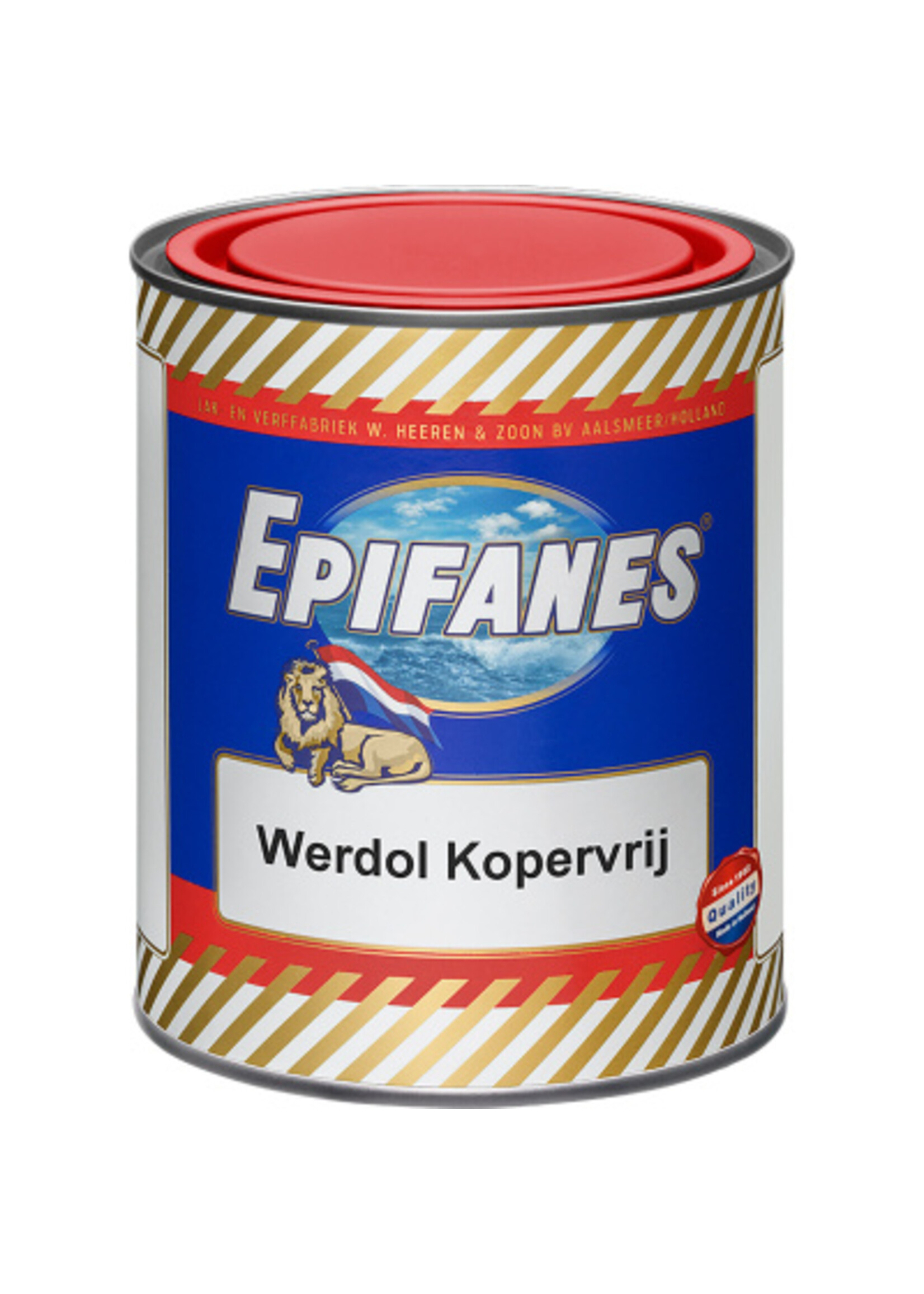 Epifanes Werdol Kopervrij Zwart