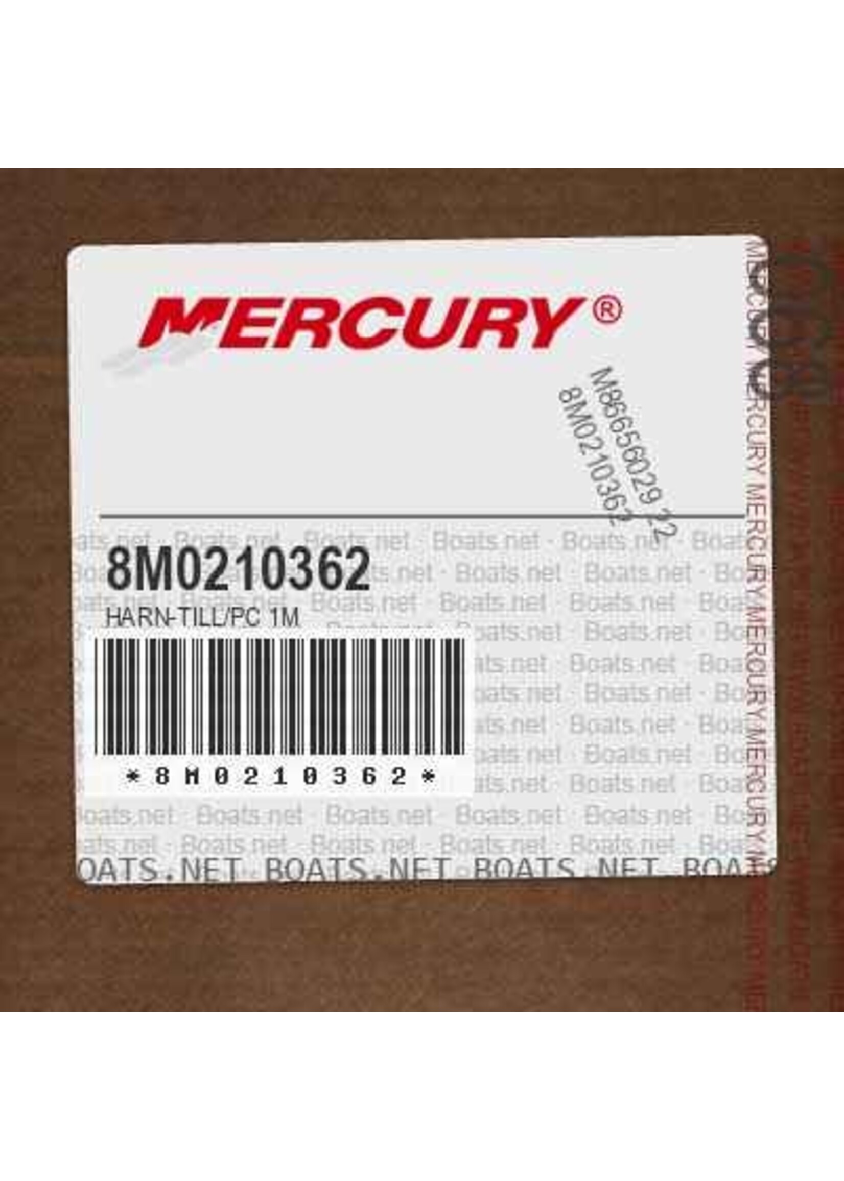 mercury Harness, Tiller Cowl - Power Center 1.0m