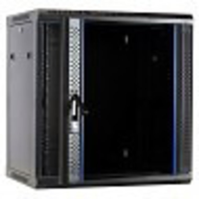 PATCHKAST 12U Wandkast met glazen deur