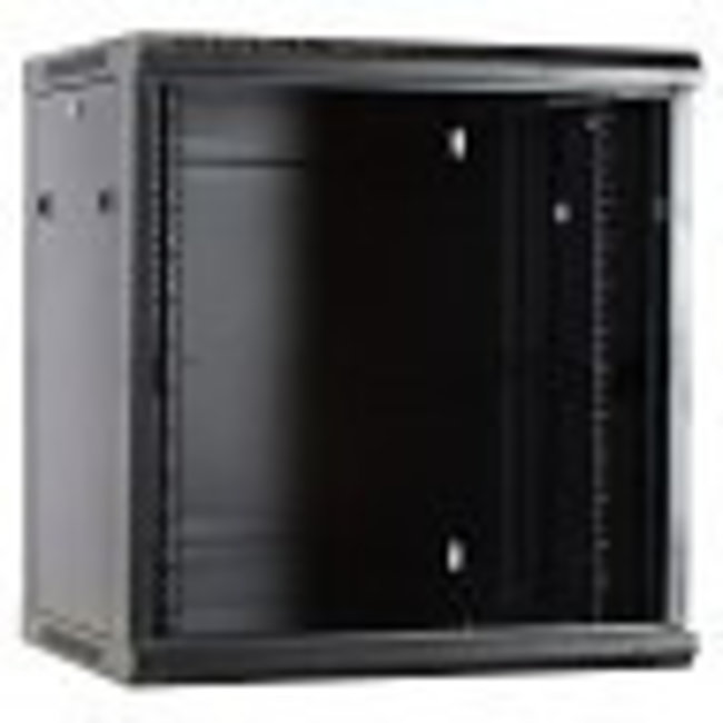 PATCHKAST 12U Wandkast met glazen deur