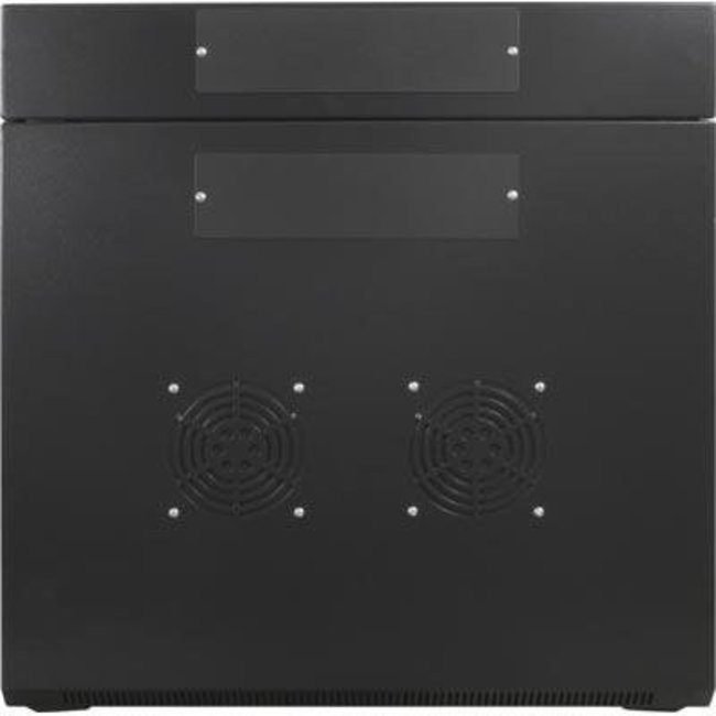 PATCHKAST 12U Wandkast - kantelbaar - met glazen deur