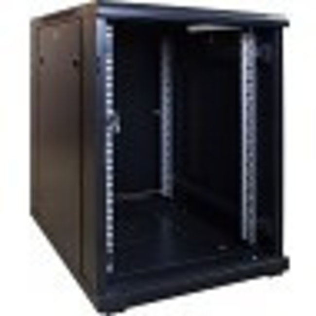 PATCHKAST 15U Mini Serverkast met glazen deur