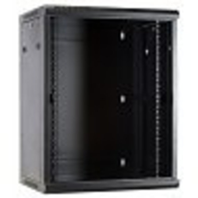PATCHKAST 15U Wandkast met glazen deur
