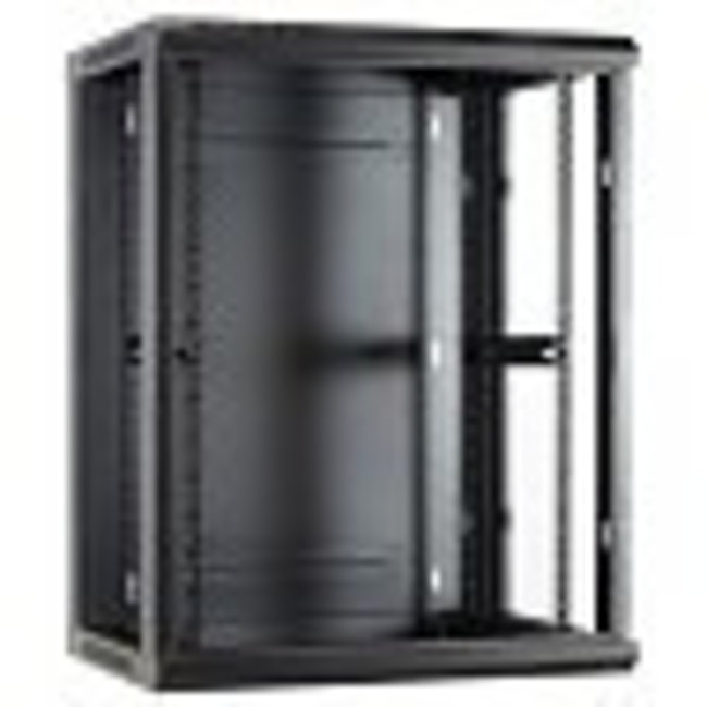 PATCHKAST 15U Wandkast met glazen deur