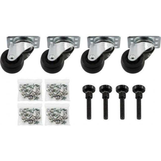 PATCHKAST 42U Serverkast 1000mm met glazen deur