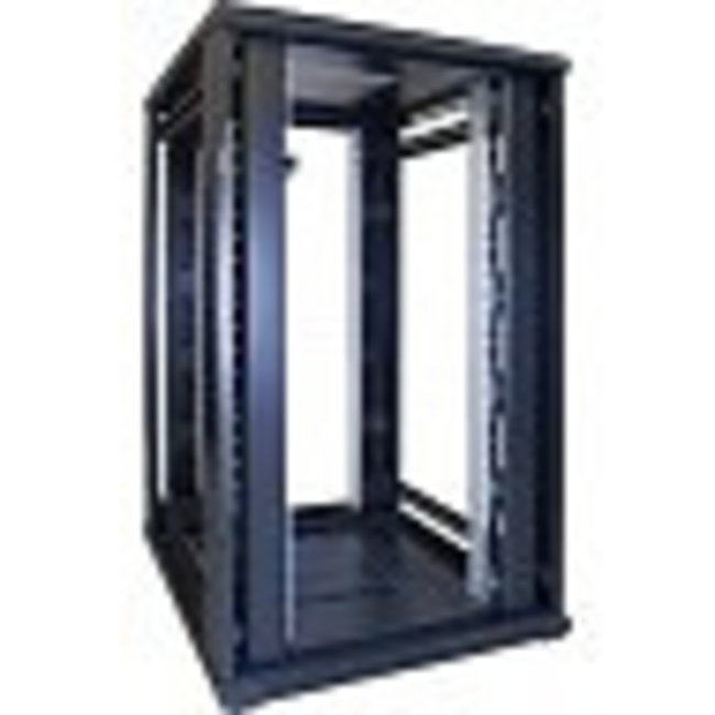 PATCHKAST 27U Serverkast 1000mm met glazen deur