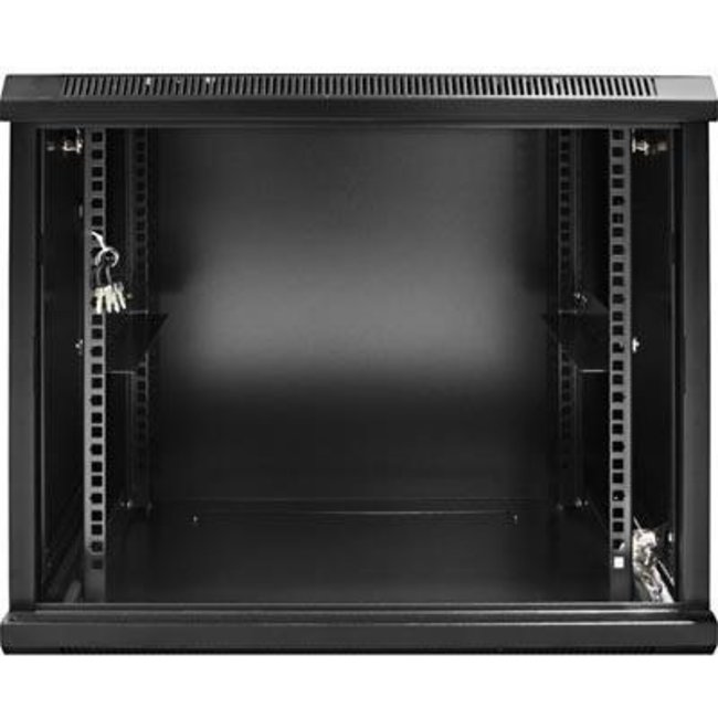 PATCHKAST 6U Wandkast met glazen deur