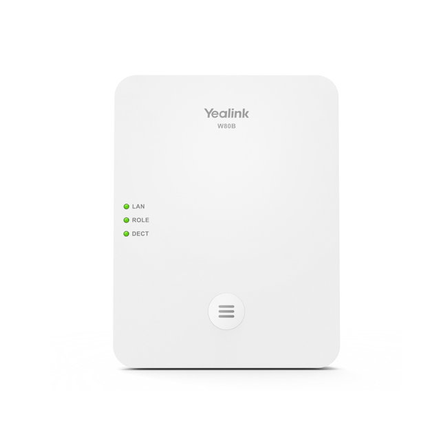 Yealink Station de base multicellulaire Yealink W80B Dect