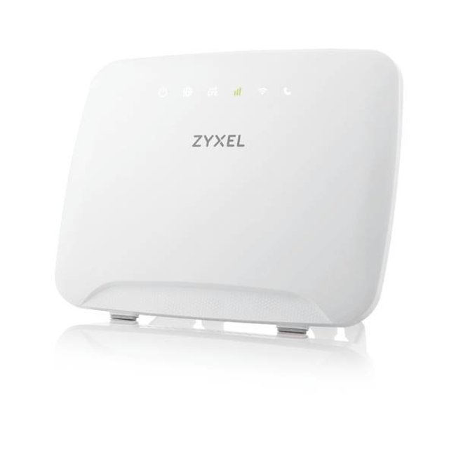 ZyXEL Zyxel 4G LTE Cat4 802.11ac WiFi Router, 150Mbp LTE, 4GBE LAN, Dual-band AC1200 MU-MIMO, optional ext. LTE antenna