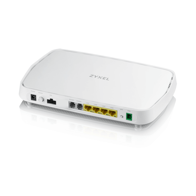 ZyXEL ZyXEL PMG5617GA  GPON Class B+, 4xGbE LAN, 2 FXS ports, 1 USB 2.0, 1 UPS port, WiFi 11n 2.4GHz 300Mbps, 5GHz 11ac 866Mbps