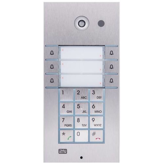 2N 2N IP Vario met 3x2 buttons, keypad en camera