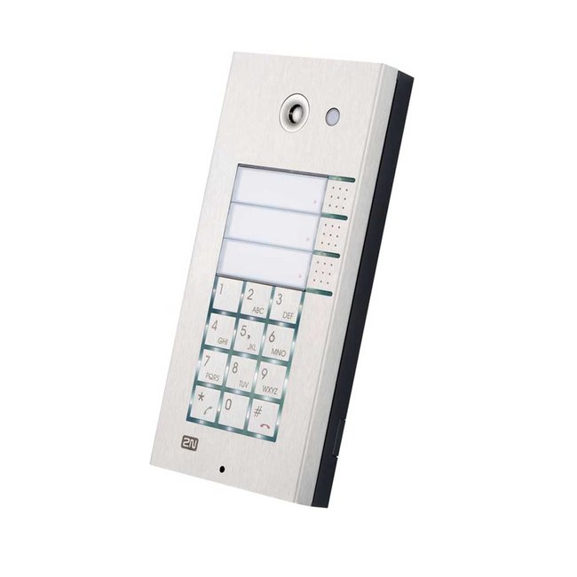 2N 2N IP Vario intercom met 3 buttons, keypad en camera