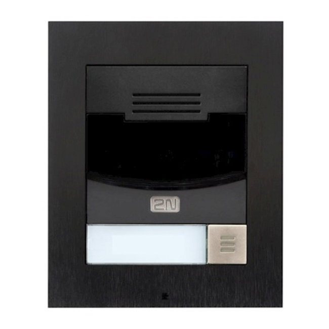 2N Interphone intégré 2N IP Solo avec caméra (noir)