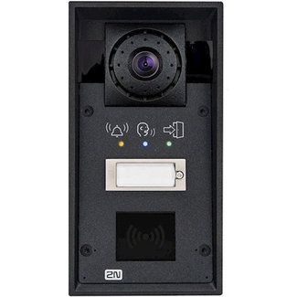 2N Bouton 2N IP Force 1, caméra HD et pictogramme (lecteur de carte prêt)