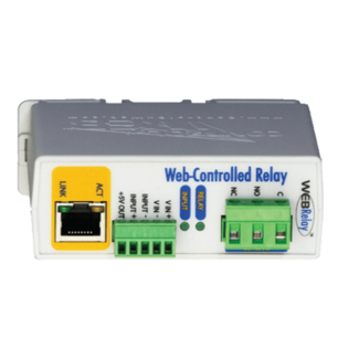 2N 2N External IP Relay met 4 outputs (PoE)