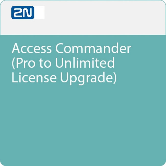 2N 2N Access Commander - Mettre à niveau Pro vers une licence illimitée