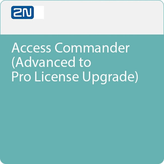 2N 2N Access Commander – Mise à niveau de la licence Advanced vers Pro