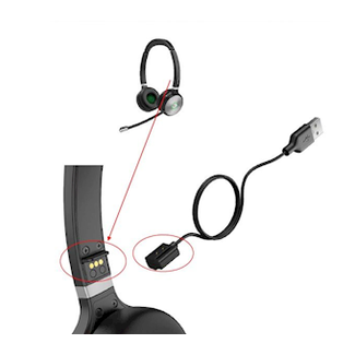 Yealink WH62 losse mono headset met laadkabel