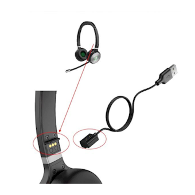 Yealink WH62 losse mono headset met laadkabel