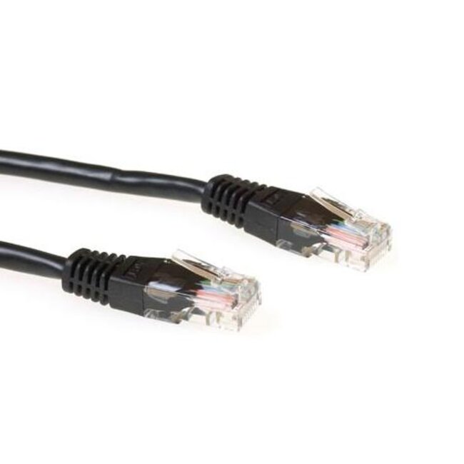 UTP CAT 6  7mtr Zwart
