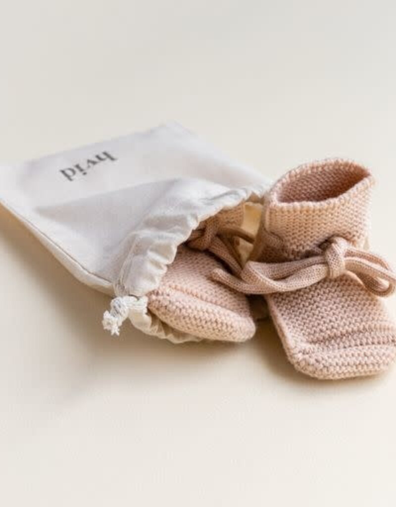 Hvid Booties Apricot