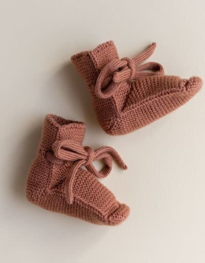 Hvid Booties Brick