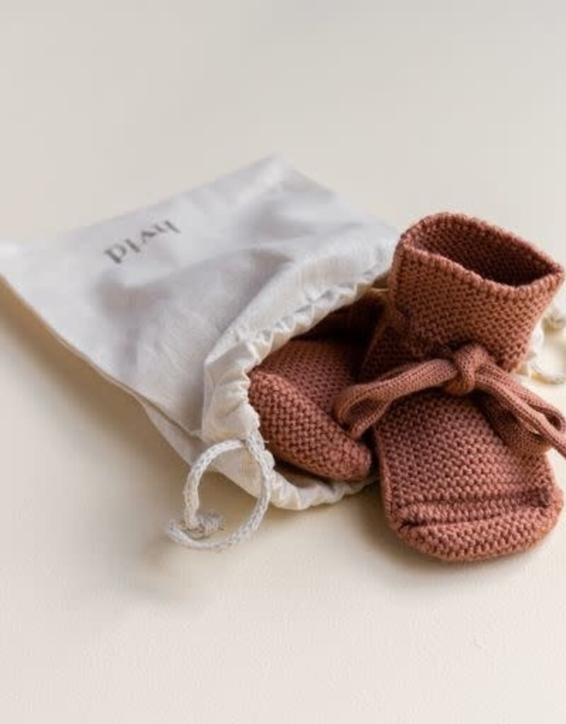 Hvid Booties Brick